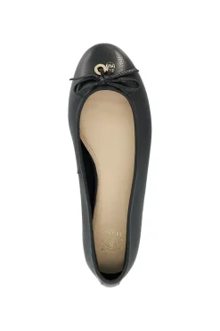 'Harpington' Leather Ballet Pumps