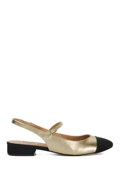 'Hayes' Leather Ballet Pumps