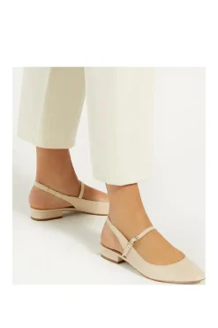 'Hayes' Leather Ballet Pumps