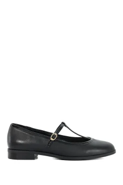 'Haye' Leather Ballet Pumps