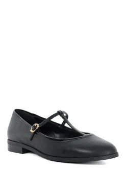 'Haye' Leather Ballet Pumps