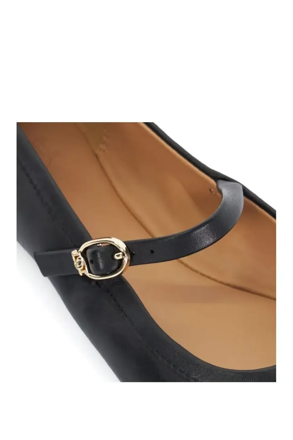 'Heida' Leather Ballet Pumps