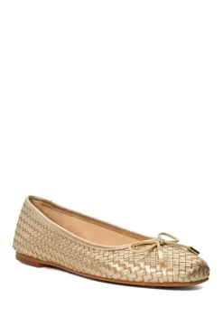 'Heights' Leather Ballet Pumps