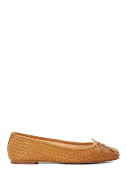 'Heights' Leather Ballet Pumps
