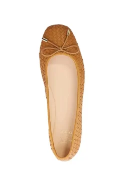 'Heights' Leather Ballet Pumps