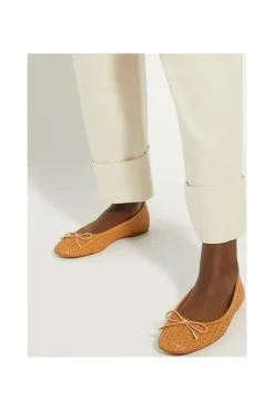 'Heights' Leather Ballet Pumps
