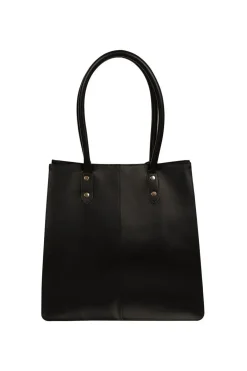 'Henley' Vegetable-Tanned Leather Shopper Bag