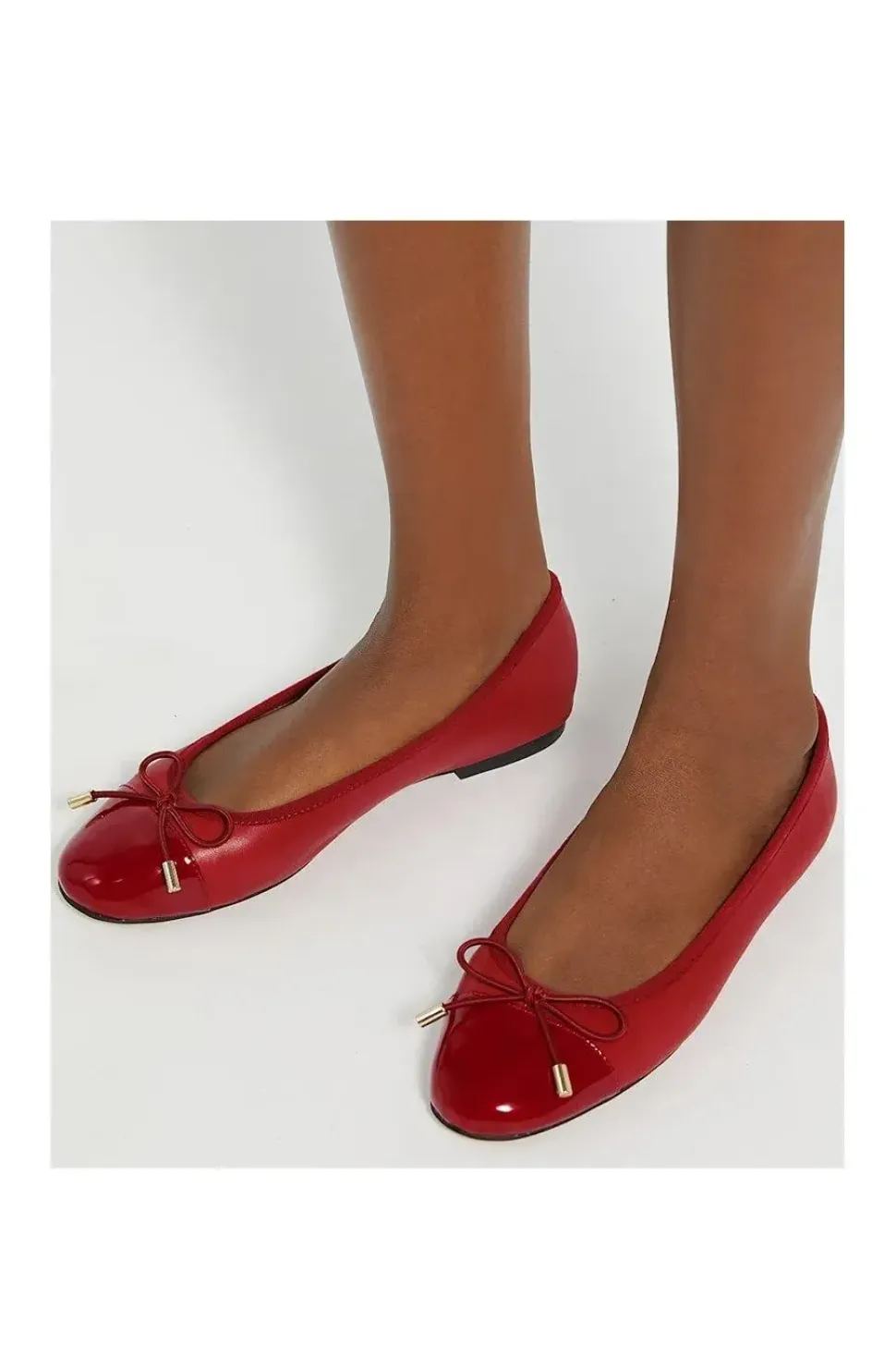 'Highest' Leather Ballet Pumps