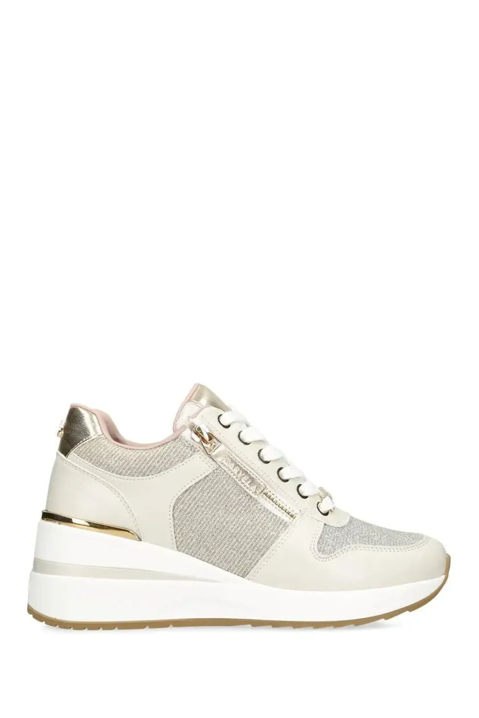 'High Rise' Fabric Trainers