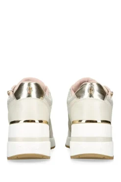 'High Rise' Fabric Trainers