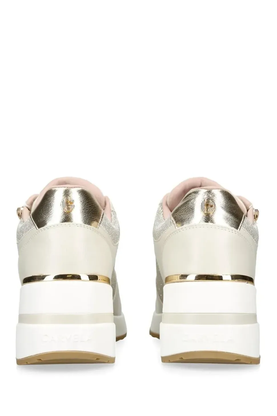'High Rise' Fabric Trainers