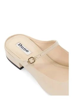 'Hints' Leather Mules