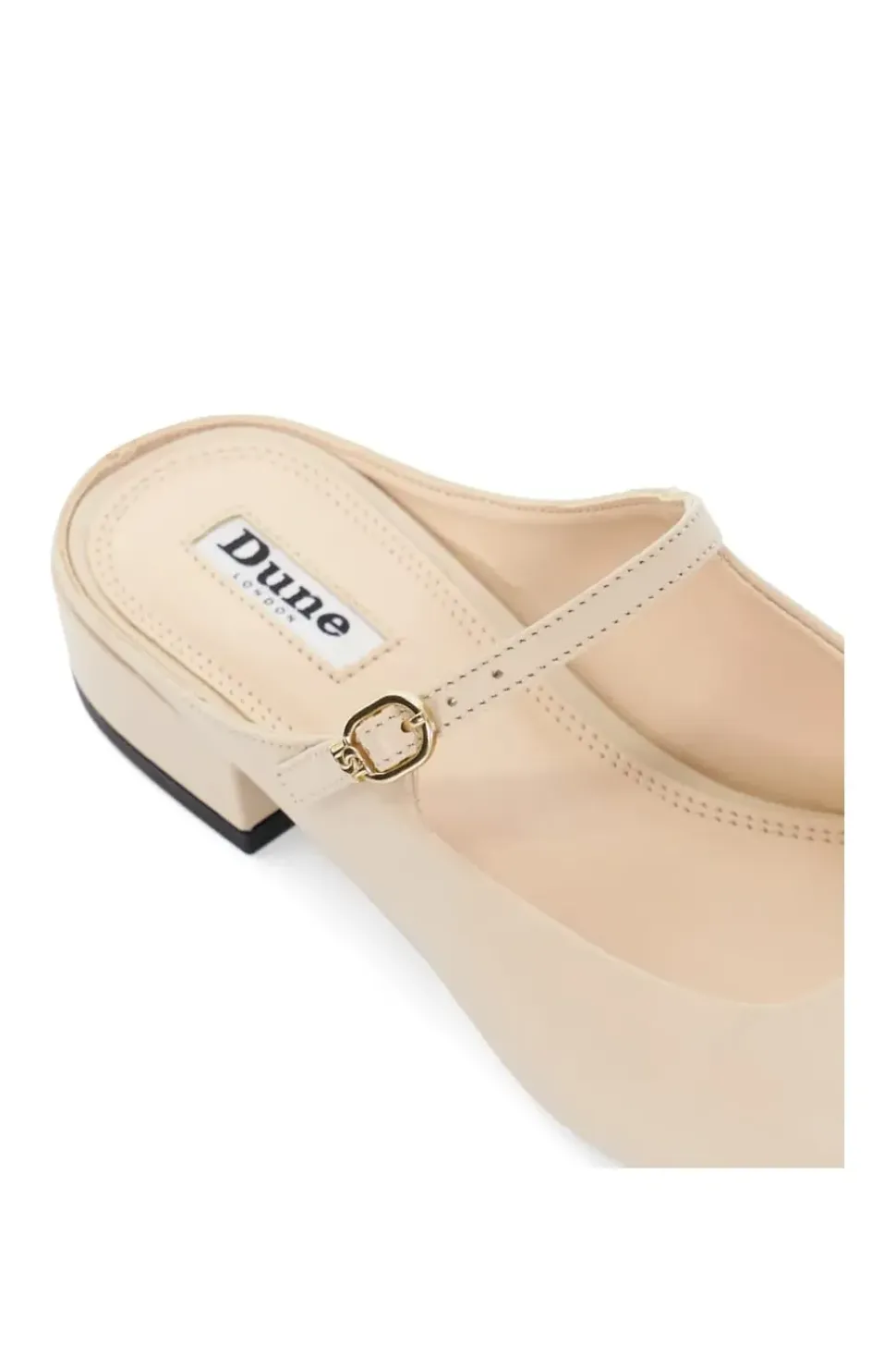 'Hints' Leather Mules