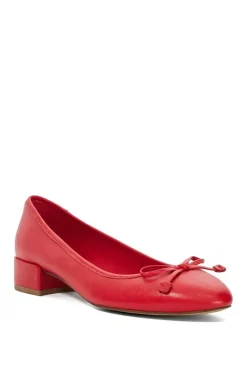 'Hollies' Leather Ballet Pumps