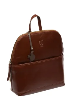 'Hollis' Leather Backpack