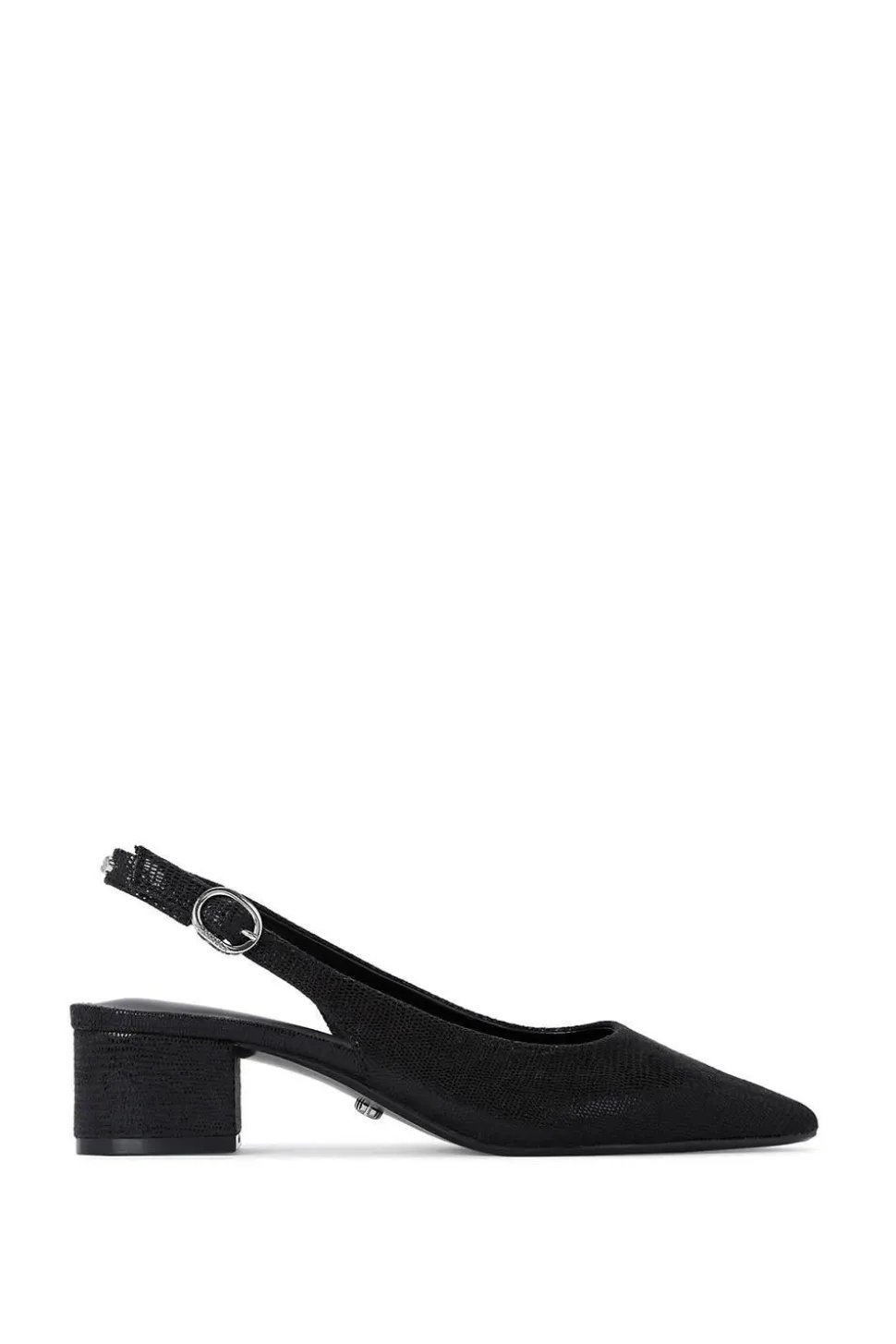 'Honour Sling' Snake Print Heels
