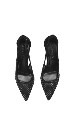 'Hotsox Court' Fabric Heels