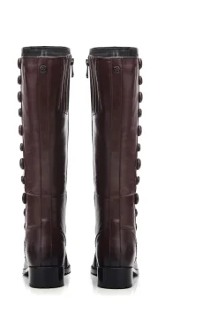 'Irenne' Leather Biker Boots
