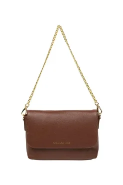 'Jazmine' Nappa Leather Grab Clutch Bag