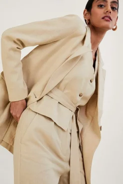 'Jenny' Jacket in Linen Blend