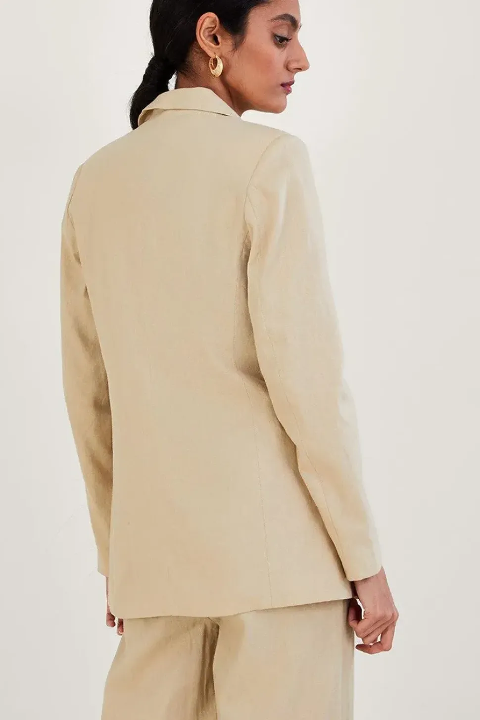 'Jenny' Jacket in Linen Blend