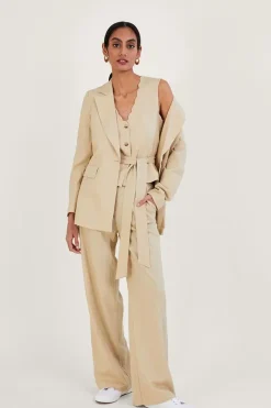 'Jenny' Jacket in Linen Blend
