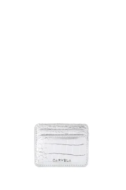 'Jessica Card Holder' Croc Print Bag