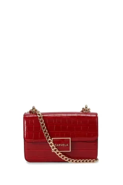 'Jessica Shoulder Bag' Croc Print