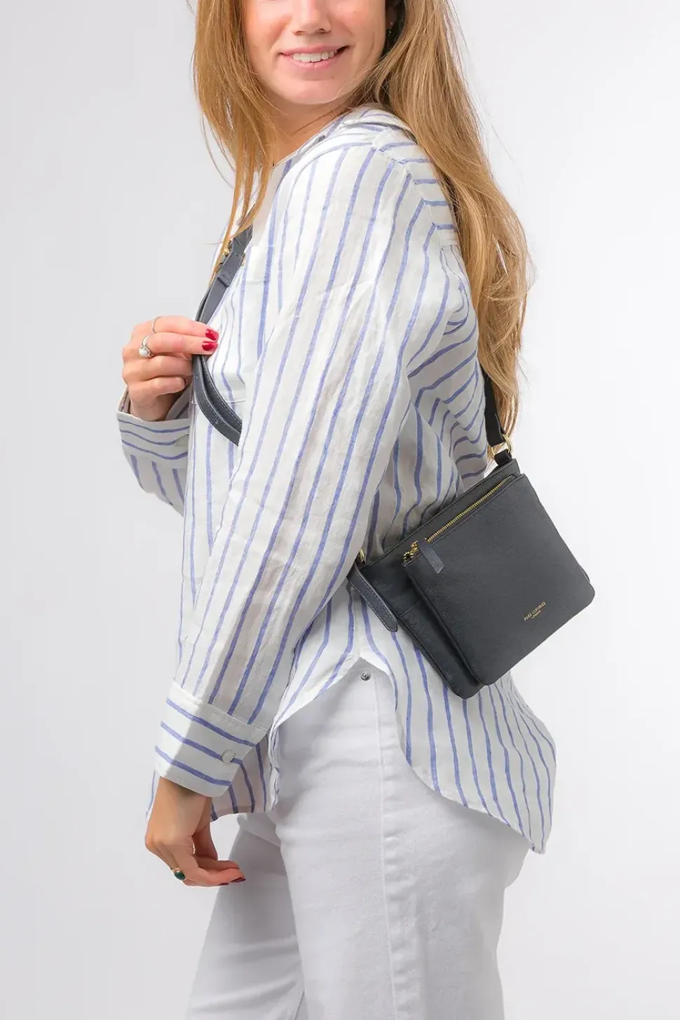 'Jess' Nappa Leather Cross Body Bag