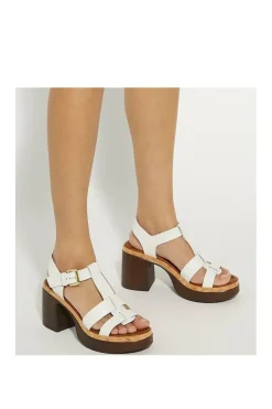 'Jungle' Leather Sandals