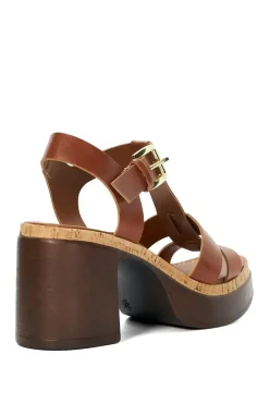 'Jungle' Leather Sandals