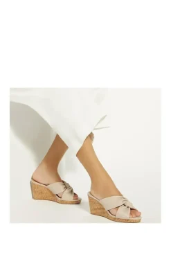 'Kacee' Leather Wedges