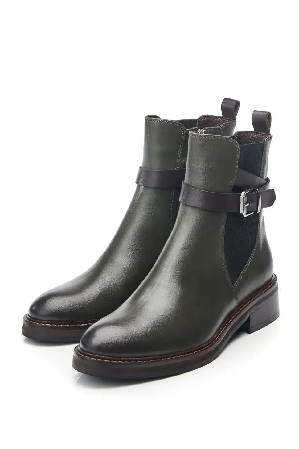 'Kahlani' Leather Ankle Boots