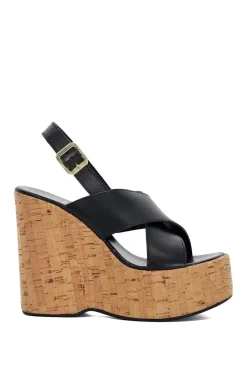 'Kaiden' Leather Wedges