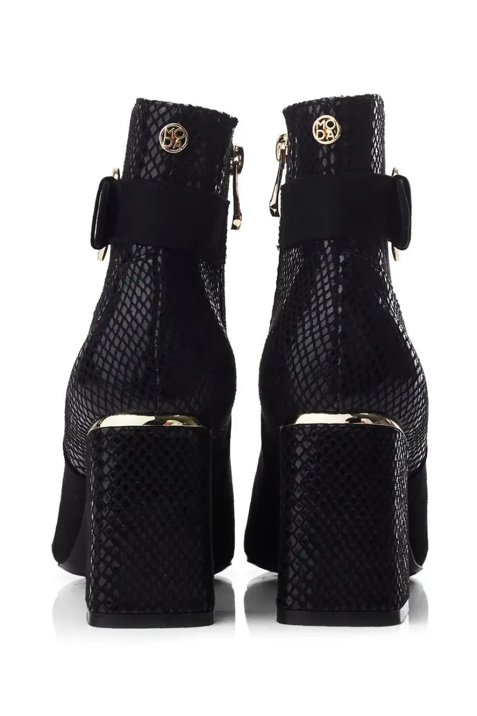 'Kailee' Alcantara Heeled Boots