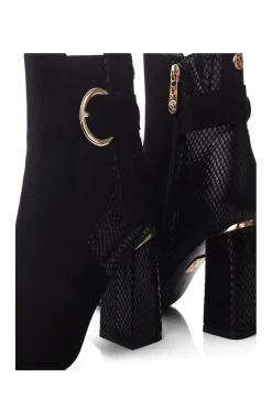 'Kailee' Alcantara Heeled Boots