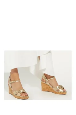 'Kaino' Leather Wedges