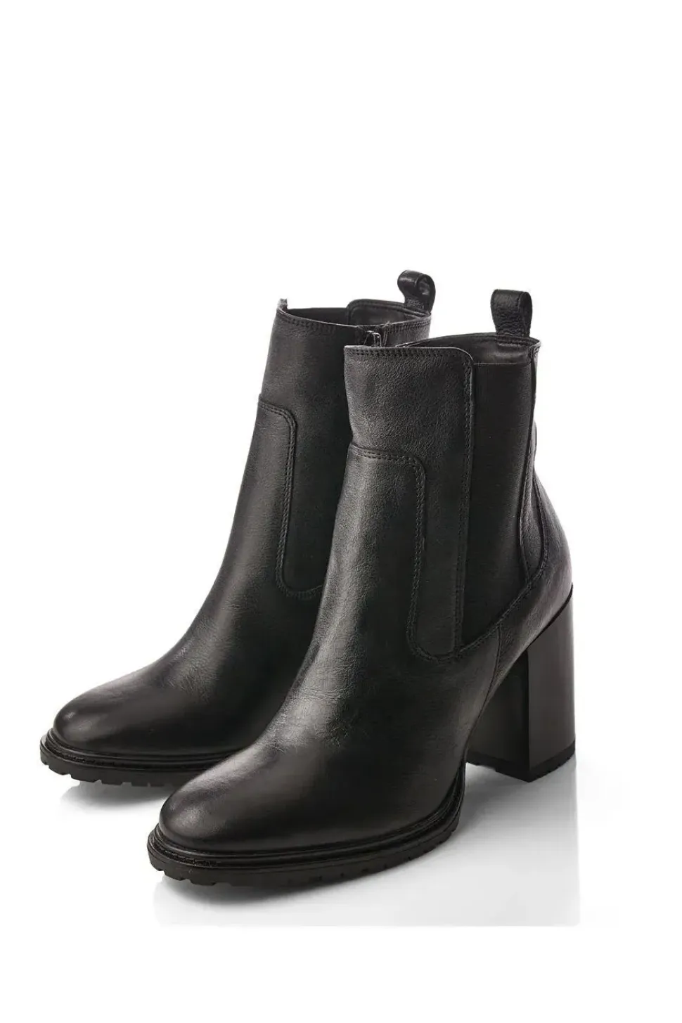 'Kayari' Leather Heeled Boots
