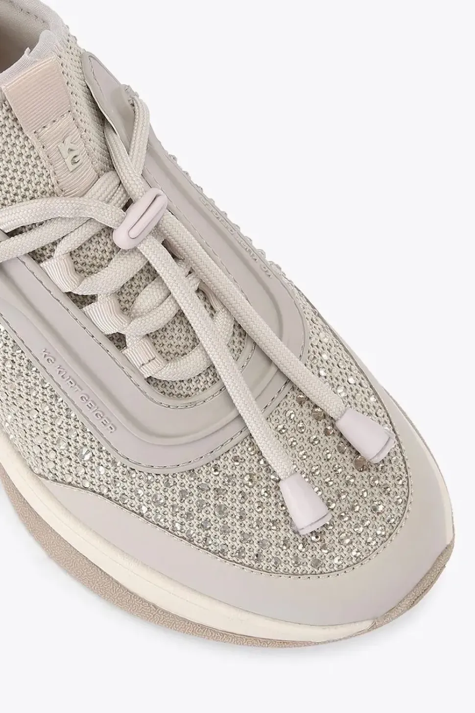 'Kelsie Knit Gem' Fabric Trainers