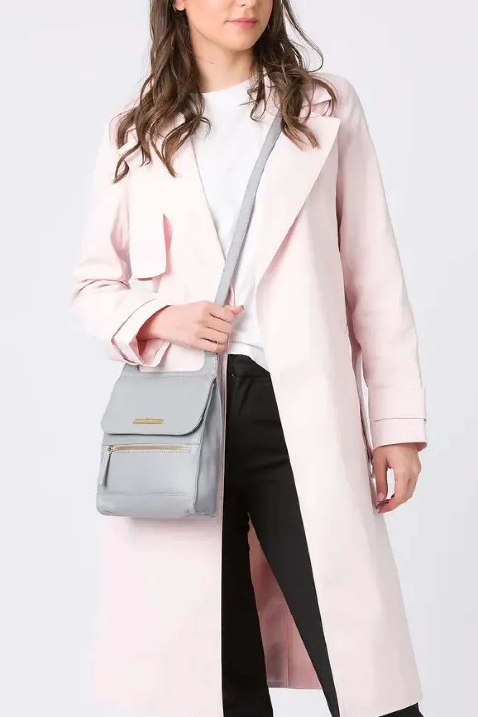 'Kempston' Leather Cross Body Bag