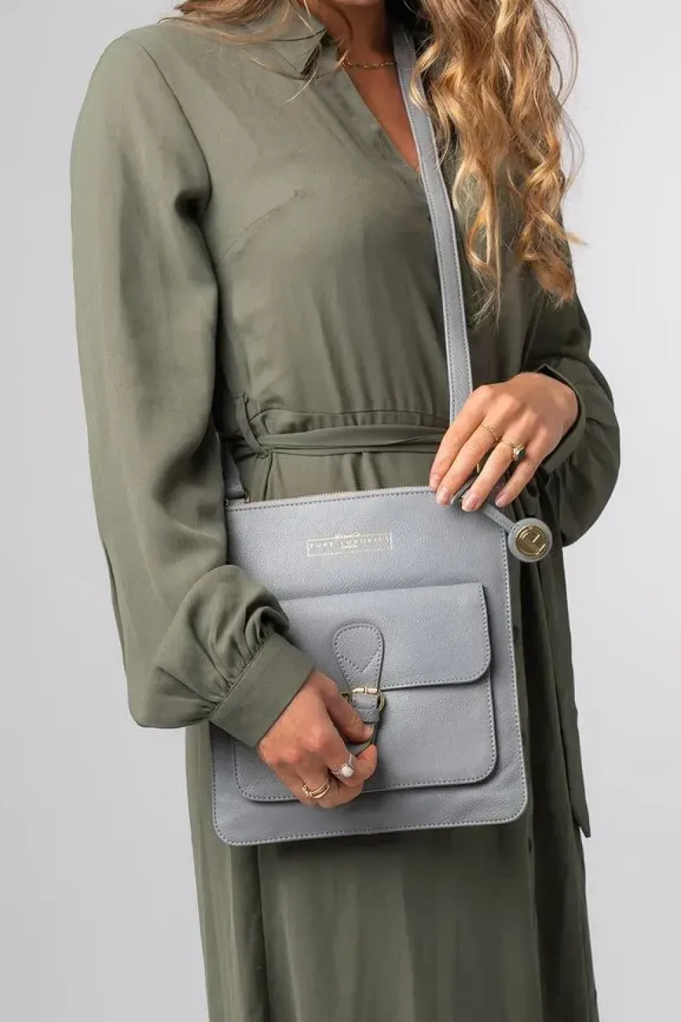 'Kenley' Leather Cross Body Bag