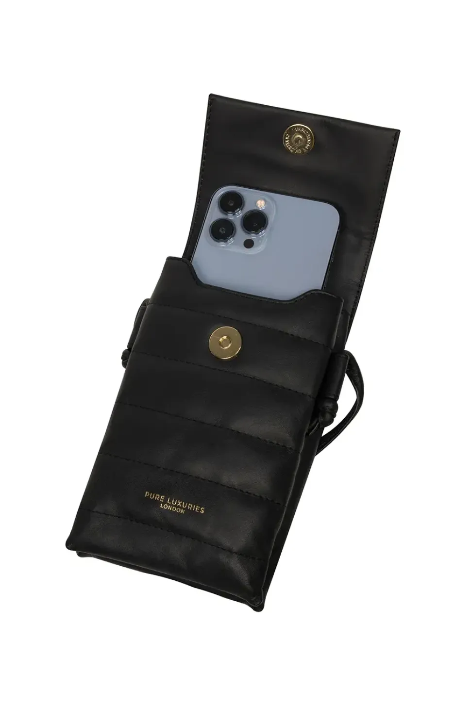 'Khloe' Leather Cross Body Phone Bag