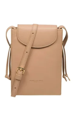 'Kiana' Nappa Leather Cross Body Phone Bag