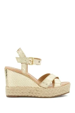 'Kind' Leather Wedges