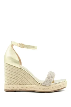 'Kingdom' Leather Wedges