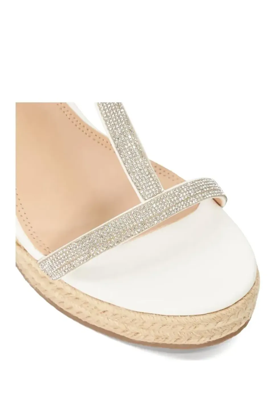 'Kitten' Leather Wedges