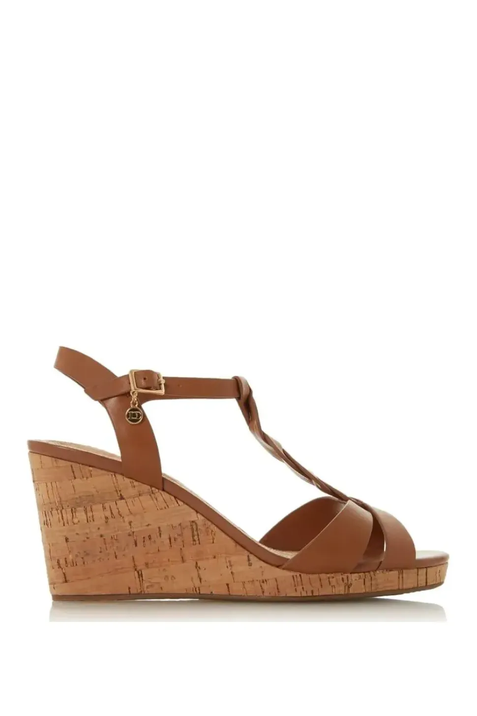 'Koala' Leather Wedges