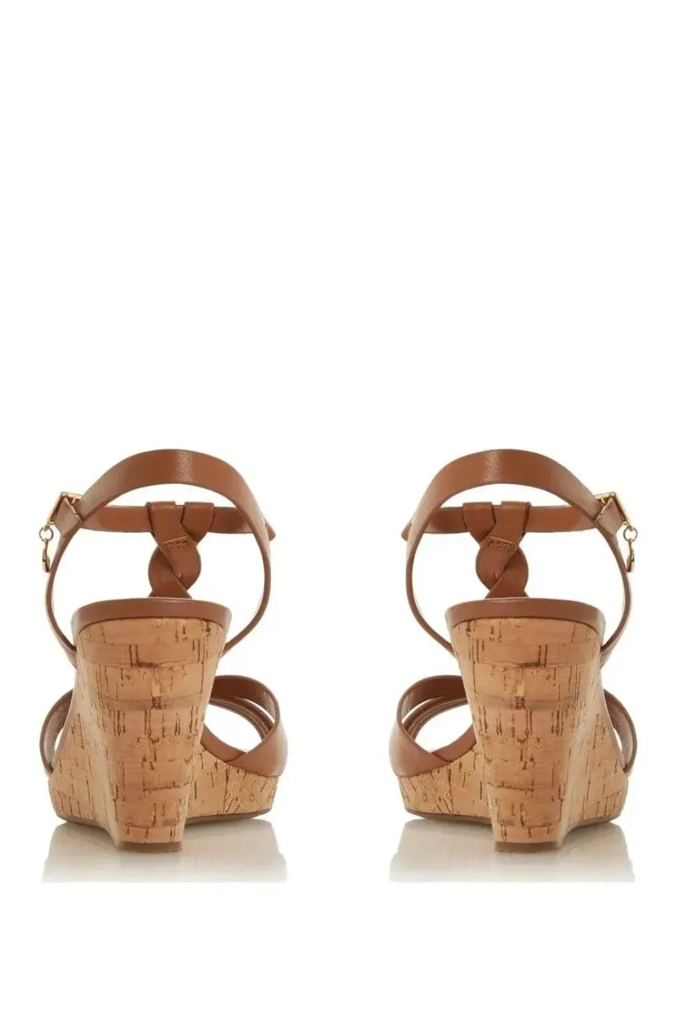 'Koala' Leather Wedges