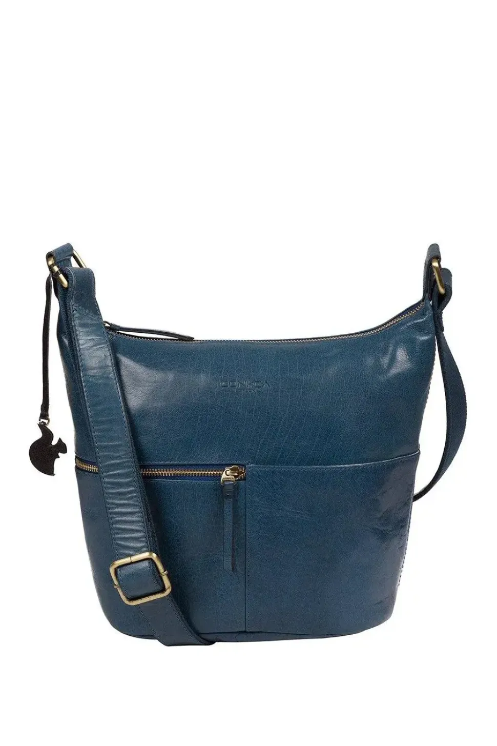 'Kristin' Leather Shoulder Bag