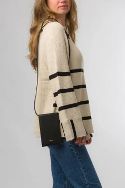 'Lana' Nappa Leather Cross Body Phone Bag